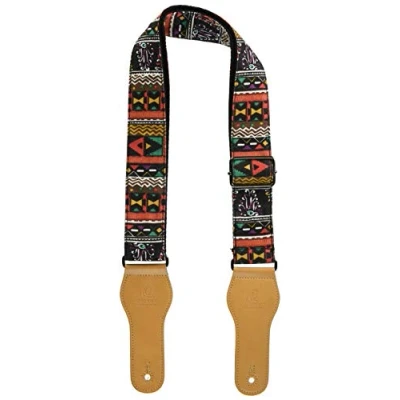 Afbeelding van Ortega gitaarriem lengte 1580 mm (max.) / breedte 50 mm, Frisco Dance