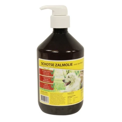 Afbeelding van Utopia Diertotaal Zalmolie Naturel Met Pompje 500 ML (399340)
