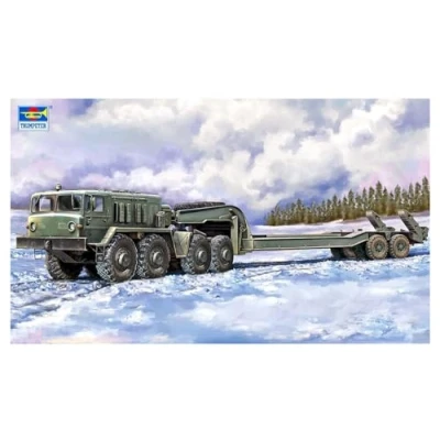 Afbeelding van Trumpeter 07194 MAZ 537G with MAZ/ChMZAP 5247G 1:72