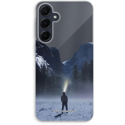 Afbeelding van Case Company® hoesje geschikt voor Samsung Galaxy A55 Wanderlust Soft Cover Telefoonhoesje Bescherming aan alle Kanten en Schermrand