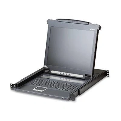 Image de Aten slideaway console 17 lcd scandinavian keyboard, cl1000m ata 2xk06dng (scandinavian keyboard)