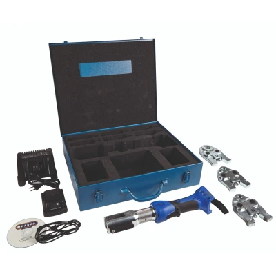 Afbeelding van Henco hydraulisch persmachine MINI(3) compleet koffer, lader+accu,