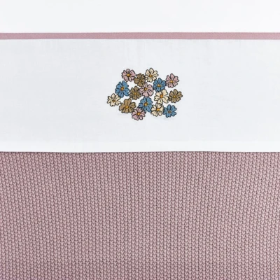 Afbeelding van Meyco Ledikantlaken Vintage Flower Lilac