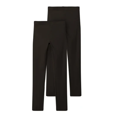 Afbeelding van Name it Nkfvivian 2 PACK Legging voor kinderen, Maat: 86/92, Black