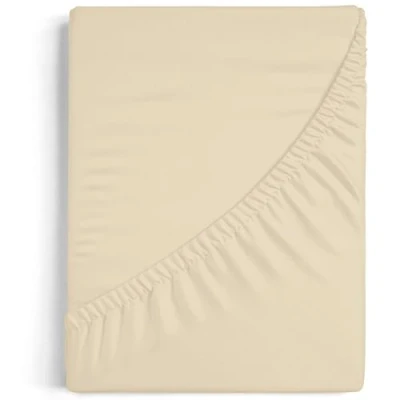 Image de Burrito Blanco Drap housse 120 x 190/200 cm, pour lit de cm + dimensions disponibles, tissu 100% coton, motif A8 beige