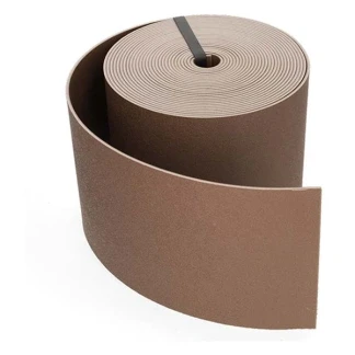 Afbeelding van Borderrand taupe H15 cm x 10 m dikte 3 mm Nature