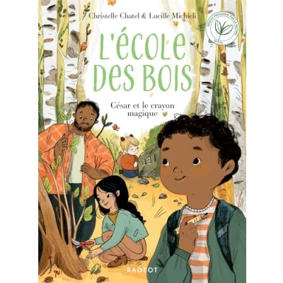 Afbeelding van L&#039;ECOLE DES BOIS,3:CESAR ET LE CRAYON MAGIQUE