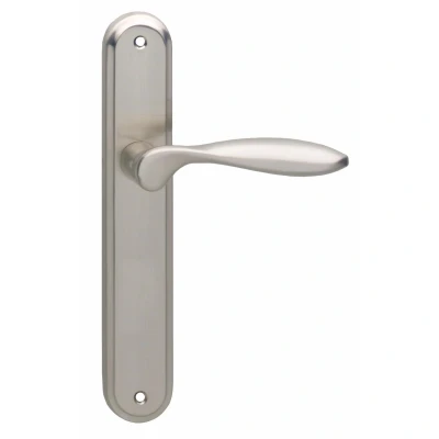 Afbeelding van Intersteel Deurkruk George op schild blind nikkel mat