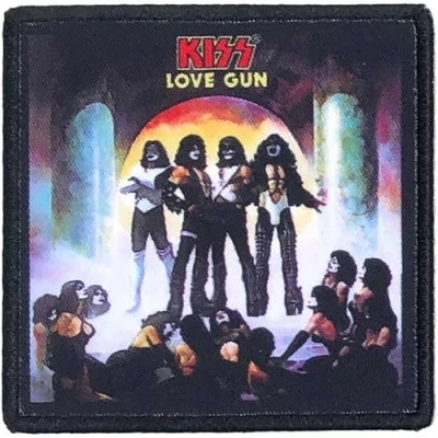 Afbeelding van Kiss Love Gun Patch Multicolours