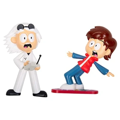 Afbeelding van Back to the Future Doc &amp; Marty Vinyl Wall Heroes