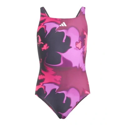 Afbeelding van adidas Performance TIE DYE Badpak voor kinderen, Maat: 164, Aurora black white