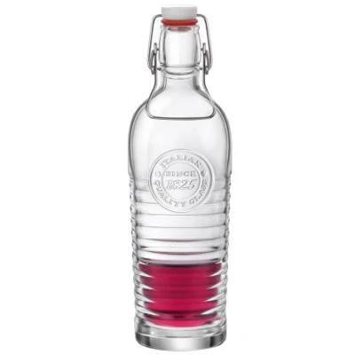 Afbeelding van Bormioli Rocco Beugelfles / Weckfles Officina 1825 Transparant 1.2 Liter