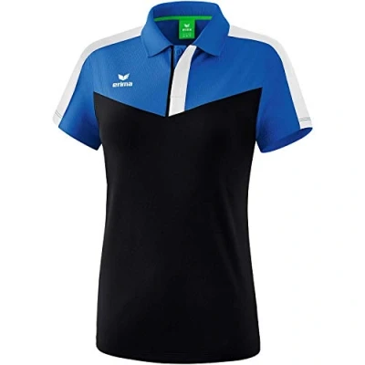 Afbeelding van Erima Squad polo dames new royal/zwart/wit