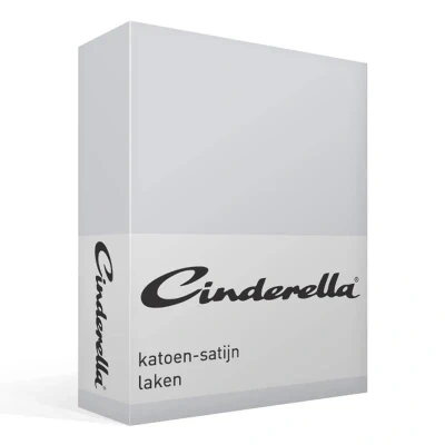 Image de drap Gris clair 240x270 cm Satin coton Cinderella