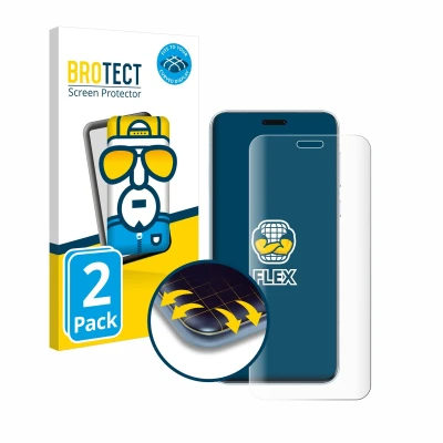 Afbeelding van BROTECT Screenprotector voor Honor Magic 7 Pro Folie Beschermfolie transparant volledig dekking (2 Stuks)