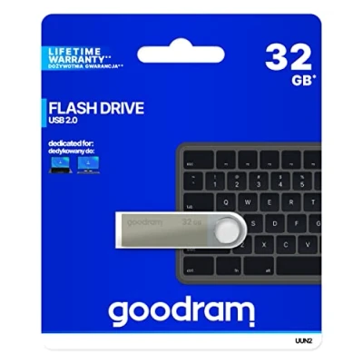 Afbeelding van Goodram UUN2 USB flash drive 32 GB Type A 2.0 Zilver
