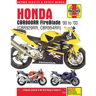 Afbeelding van Honda CBR900RR Service &amp; Repair Manual