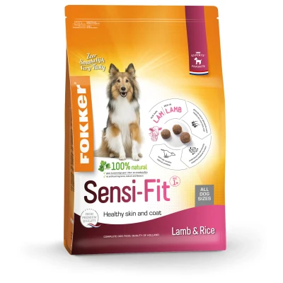 Afbeelding van Fokker Dog Sensi Fit Lam Hondenvoer 2.5 kg