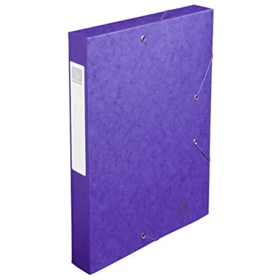 Image de EXACOMPTA Boîte de classement Cartobox, A4, 40 mm, violet