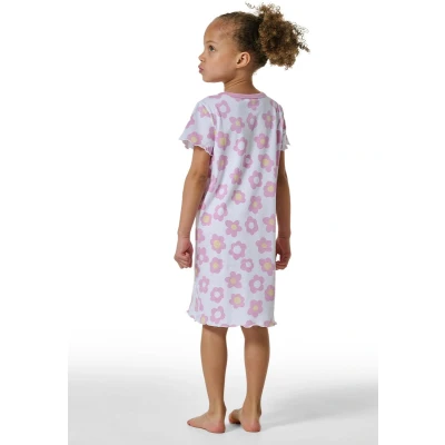 Afbeelding van Schiesser World Nachtjapon voor kinderen, Maat: 92, White print