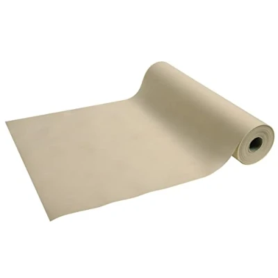 Image de Pro Nappe Réf R732442I tête à jetable en non tissé spunbond Carton de 4 rouleaux 24 M long X 0,4 large prédécoupé tous les 1,20 Représente 20 têtes Couleur ficelle