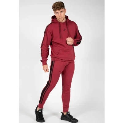 Afbeelding van Gorilla Wear Banks Trainingsbroek, Heren, Maat: XXL, Dark red
