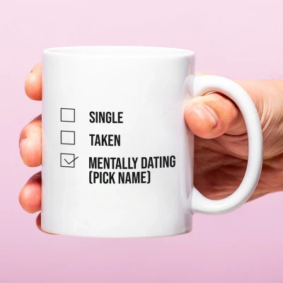 Afbeelding van Mok Single, dating, mentally dating