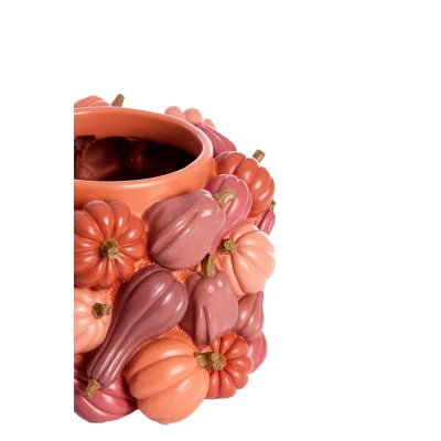 Afbeelding van Light &amp; Living Vaas PUMPKIN Ø28x18cm Rood