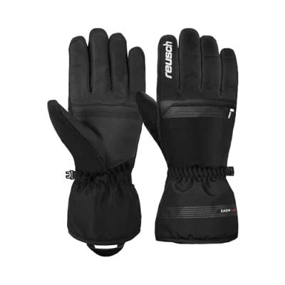 Afbeelding van Reusch Snow King Handschoenen Black White 10 (handomtrek 25,4 Cm) Zwart &amp; Wanten