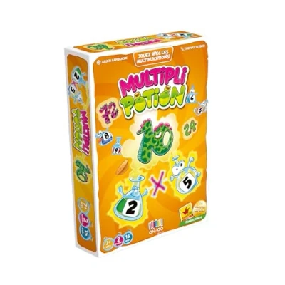 Afbeelding van Blackrock Games Multipli Potion New Editon on the GO Editions spel voor kinderen leerspel rekenspel