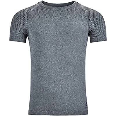 Afbeelding van ODLO CREW NECK Performance Tshirt basic, Heren, Maat: 42/44, Grey melange