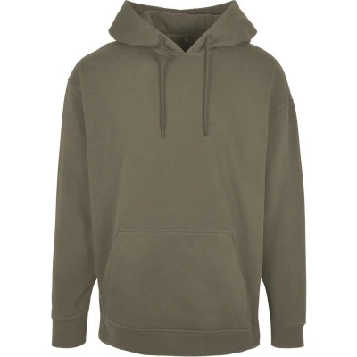 Afbeelding van Urban Classics Hoodie/trui M Basic Oversize Groen