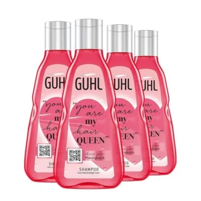 Afbeelding van 4x Guhl Shampoo Love Speech 250 ml