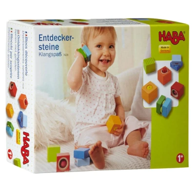 Afbeelding van HABA Entdeckersteine Farbenspass Blokken voor kinderen, Maat: One Size, Multi coloured