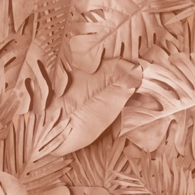 Afbeelding van Dutch Wallcoverings Artifice palmbladeren oudroze M800 05