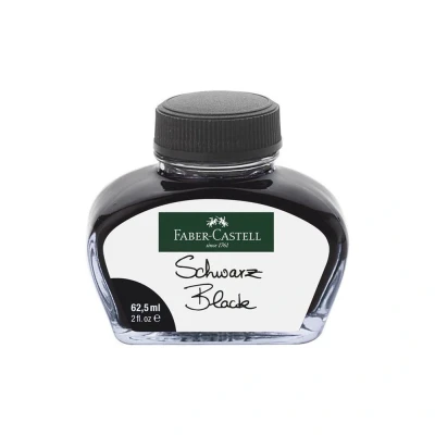 Afbeelding van Faber Castell Inktpot Zwart 62,5 ML
