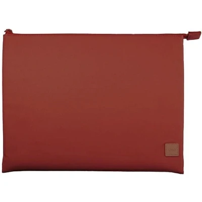 Afbeelding van Uniq Lyon laptophoes 14 hoes rood/baksteenrood Waterdichte RPET