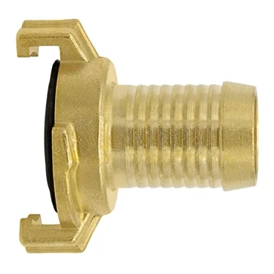 Afbeelding van VARIOSAN Snelkoppeling slangstuk 12142, 3/8&quot; tule, messing blank, systeem Geka