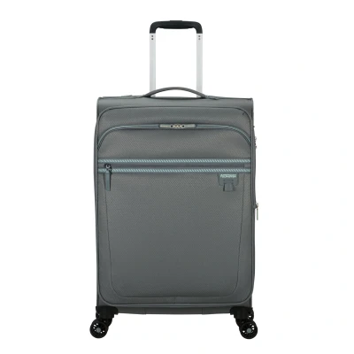 Afbeelding van American Tourister Aerospin Spinner M Exp stone basalt Zachte koffer