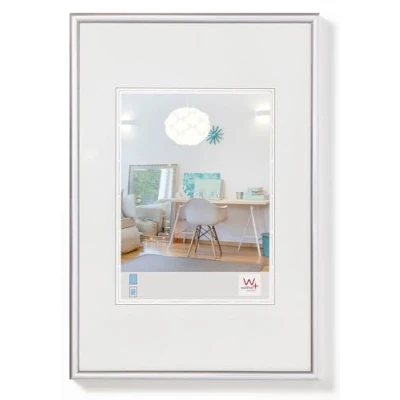 Image de Walther Design Cadre photo argent 60 x 90 cm New Lifestyle en plastique KV090S