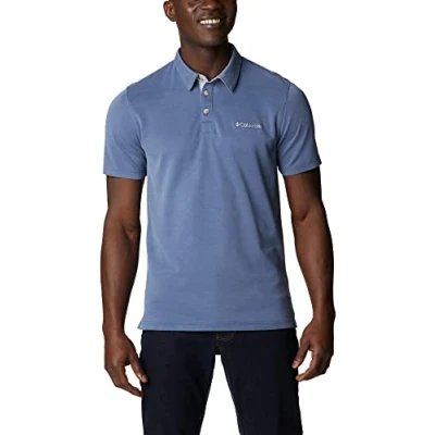 Afbeelding van Columbia Nelson Point™ Polo Shirt Heren Blauw Maat XL