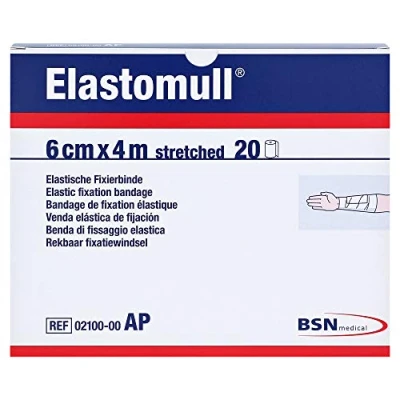 Afbeelding van Elastomull 4 m x 6 cm 20 stuks