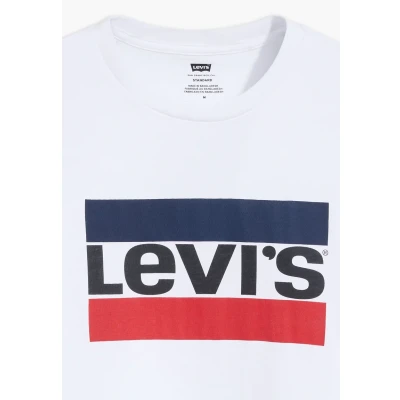 Afbeelding van Levi&#039;s Sportswear LOGO TEE Tshirt print, Heren, Maat: Small, White