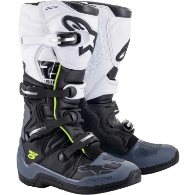Afbeelding van Alpinestars Tech 5 Crosslaarzen Zwart / Donker Grijs Wit maat 12 = 47
