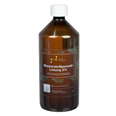 Afbeelding van Waterstofperoxideoplossing 3% 1L kwaliteit: zuiver (purum)