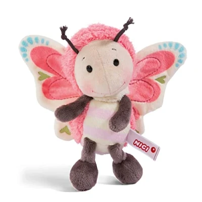 Afbeelding van NICI pluche vlinder 25 cm dieren voor meisjes, jongens, baby&#039;s zacht speelgoed om te knuffelen, spelen en slapen knuffeldier vlinders schattig verjaardagscadeau