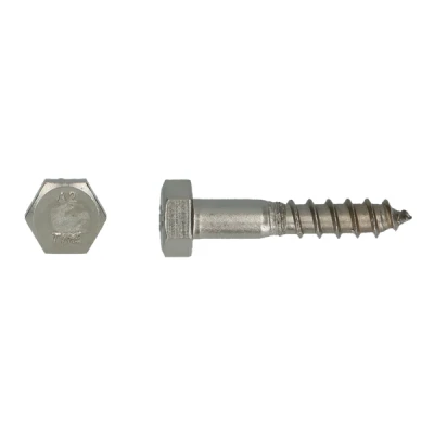 Afbeelding van Houtdraadbout RVS 8x40 (100st)