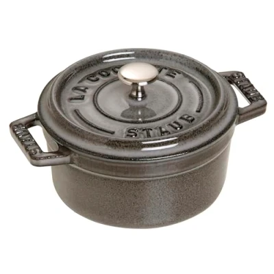 Afbeelding van Staub Cocotte , Rond 10 Cm Grafietgrijs