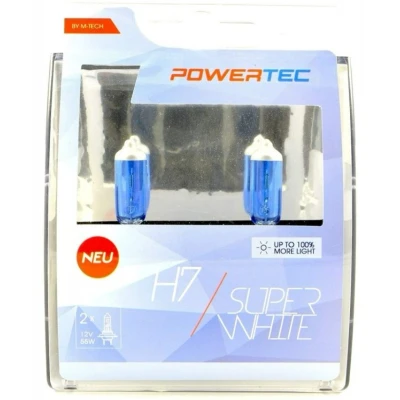 Afbeelding van Powertec SuperWhite H7 12V Set