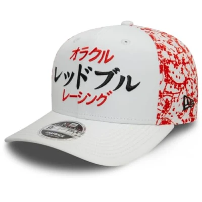 Afbeelding van New Era 9Fifty Snapback Cap Japan F1 Red Bull Racing, Wit.